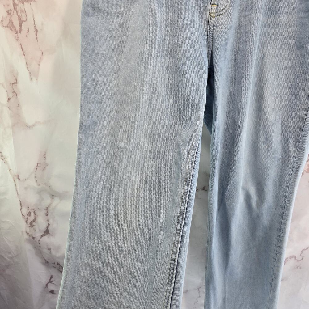Everlane Jeans Womens 30 Original Cheeky Straight High Rise Light Crop Organic - Picture 9 of 13